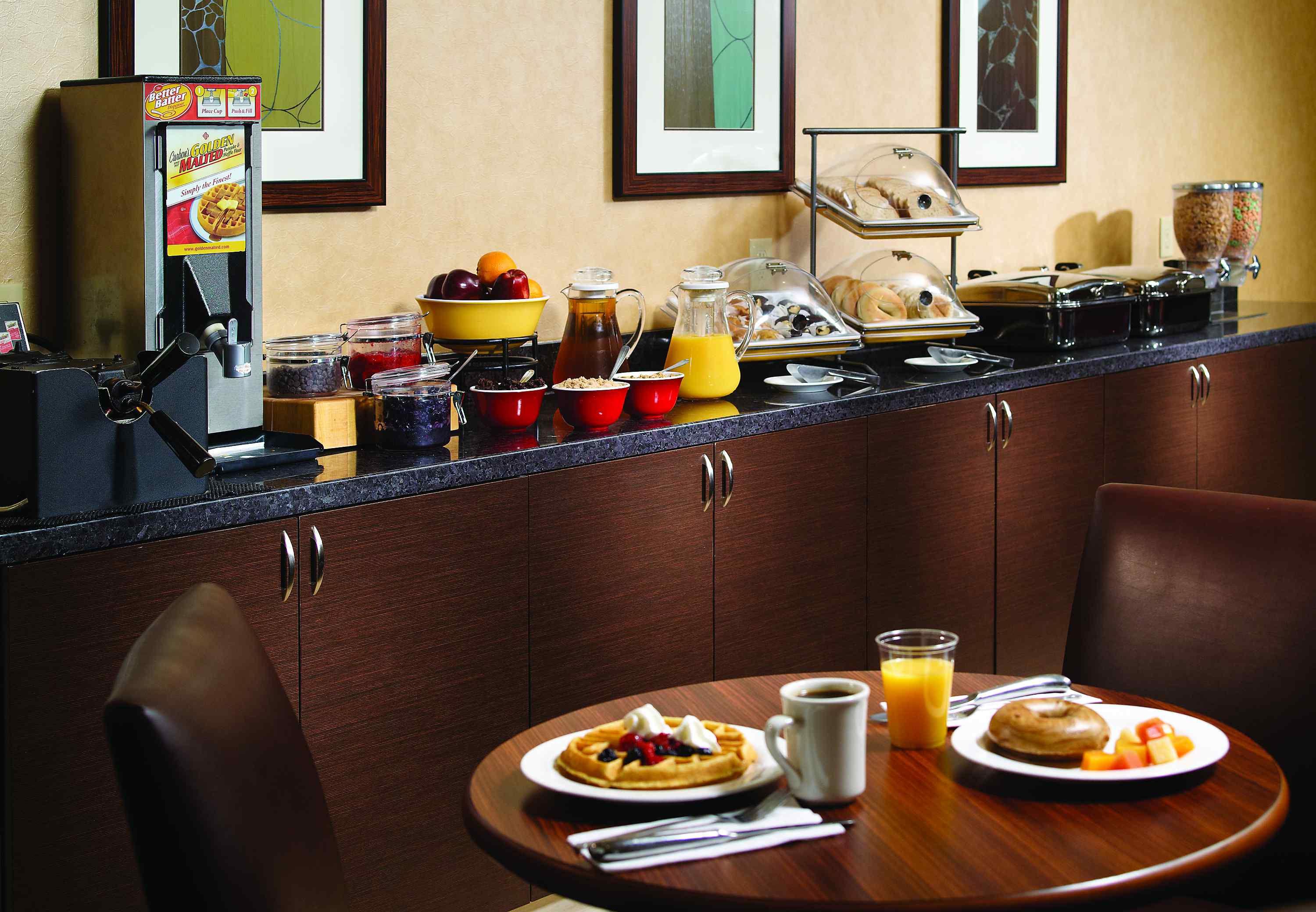 Sonesta Es Suites Montgomery Restoran fotoğraf